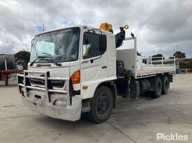 2006 Hino FM1J Tipper Tray Top Crane Truck - picture1' - Click to enlarge