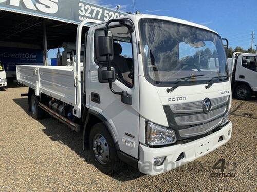 2022 Foton Aumark S BJ1088 White Tray Truck 3.8L