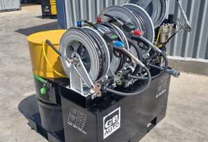 Bruder Lube Cube - Field Service Lubrication Unit: Changing Oils or Swapping Drums easily!