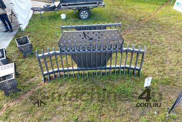 BEH Stick rake- 2400 STRAIGHT *MADE TOUGH IN AUSTRALIA*