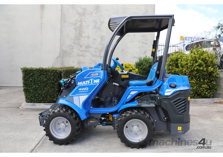 caption 4.2K Multione Diesel Powered Mini Loader with Telescopic Boom! Italian Manufacturing Excellence