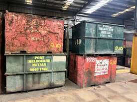 6x Assorted 2.5 Cubic Metre Skip Bins - picture0' - Click to enlarge