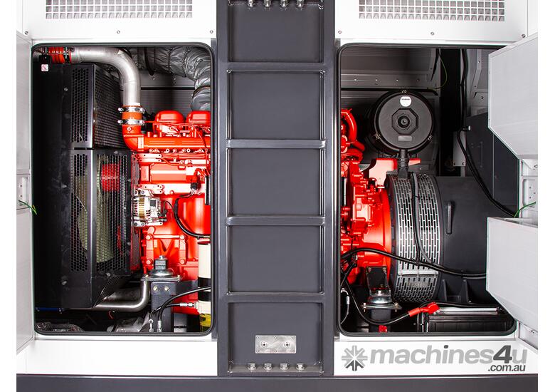 caption SG ENERGY – SCANIA 440 kVA Industrial Three Phase Generator