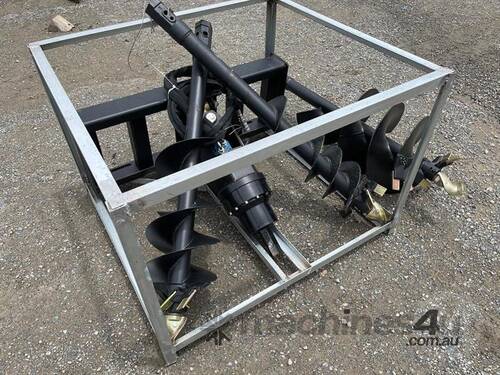 Auger Set Skid Steer