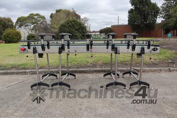 Stainless Steel Accumulation Bottle Conveyor FIFO First In First Out - 3.2m Long