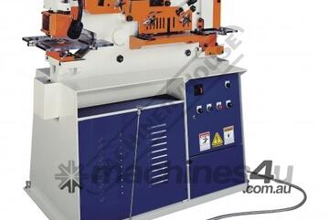 IW-60H Hydraulic Punch & Shear - 60 Tonne Single Hydraulic Cylinder System Includes 6 Sets of Round