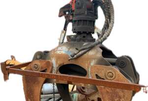 Hydraulic Swing Log Rotating Grapple Attachment for Excavators (15-25 Tonne)