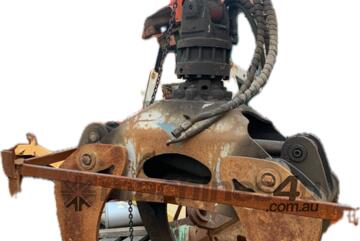 Hydraulic Swing Log Rotating Grapple Attachment for Excavators (15-25 Tonne)