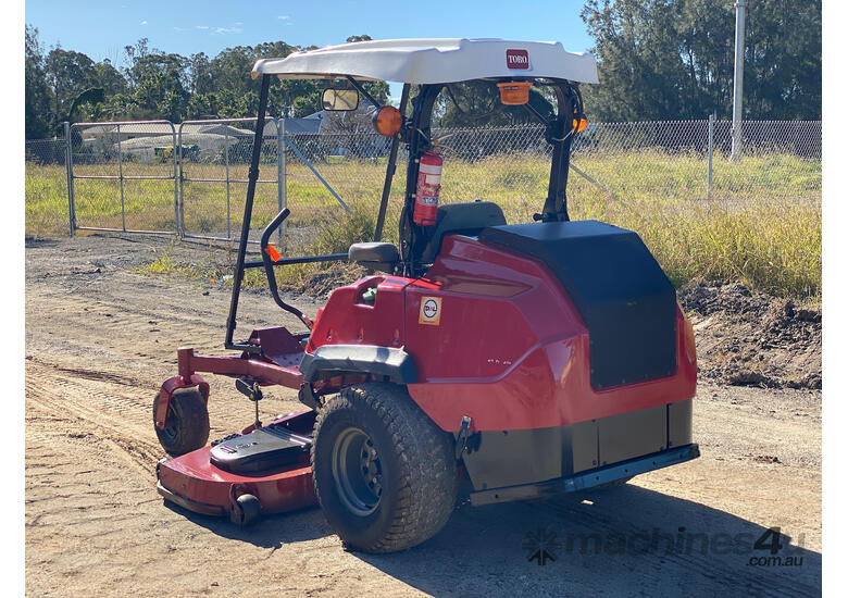 caption Toro ZMaster Zero Turn Lawn Equipment