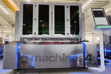 LINIA FIBER LASER | 1.5KW MAX | 4 x 1.5M |BOCI HEAD | CYPCUT CONTROLLER | SEMI ENCLOSED TABLE