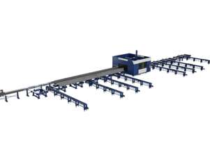 Han's Laser 20kW fiber laser Automatic Beam Line