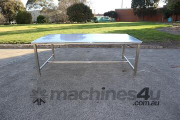 Commercial Stainless Steel Table - 2450 x 1360mm
