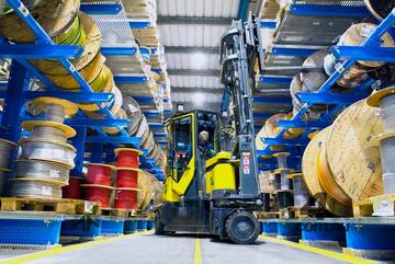 Narrow Aisle Articulated Forklift