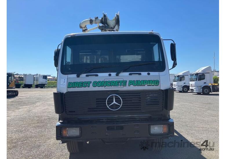caption Mercedes Benz 2628 K Concrete Pump