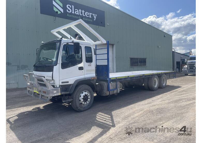 caption 2003 Isuzu F3 FVZ (6x4) Tray Truck