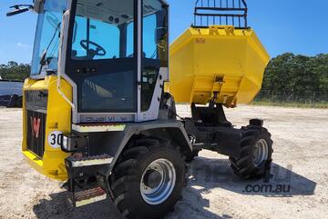 Wacker Neuson Dual View Dump Truck - Only 843 Hours + 6/mo Warranty Included!