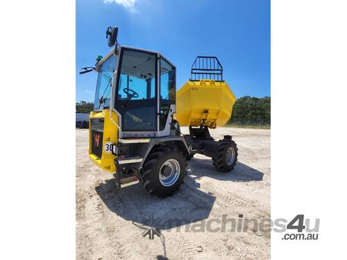 caption Wacker Neuson Dual View Dump Truck - Only 843 Hours + 6/mo Warranty Included!