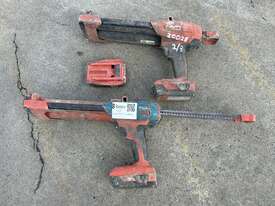 2x Hilti HDE500-A22 Cordless Adhesive Dispensers - picture2' - Click to enlarge