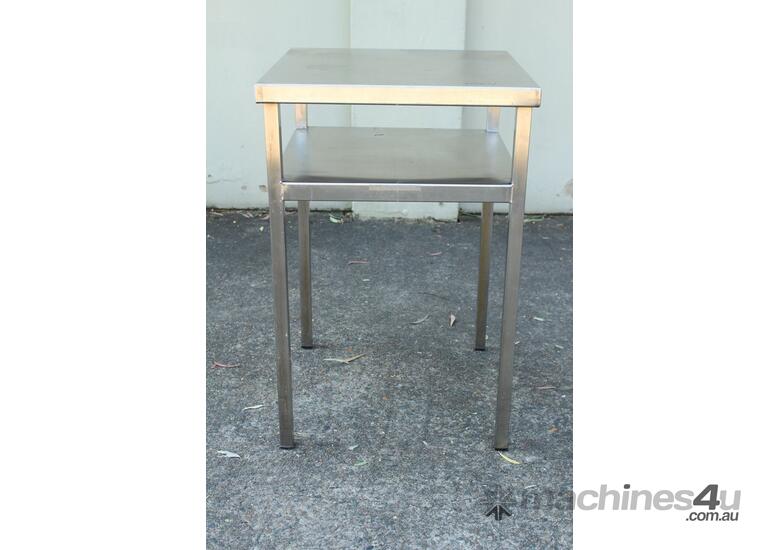 2-Tier Stainless Steel Table.