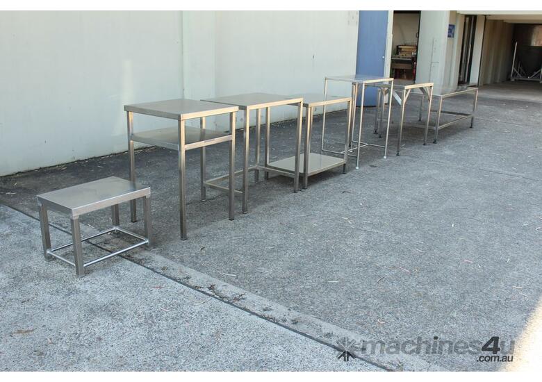 2-Tier Stainless Steel Table.