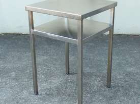 2-Tier Stainless Steel Table. - picture3' - Click to enlarge