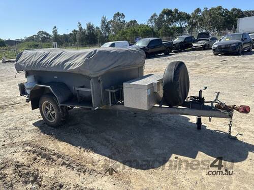 Homemade Single Axle Camper Trailer