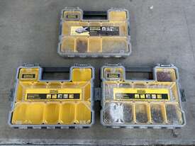 3 x Stanley joinable Toolbox set including contents - picture0' - Click to enlarge