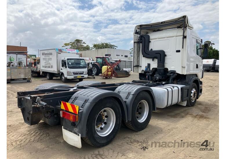 caption 2010 Scania CR 19 Cab Chassis Sleeper Cab