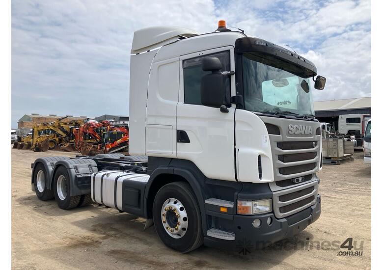 caption 2010 Scania CR 19 Cab Chassis Sleeper Cab