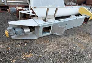 Conveyor Screw Type 4.1m Long x 320mm Dia with Sew Gearbox