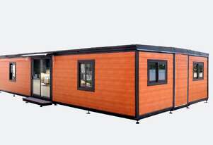 40ft Expandable Container House with Ensuite Timber Look Exterior Finish 40ft Expandable Container House with Ensuite Timber Look Exterior Finish