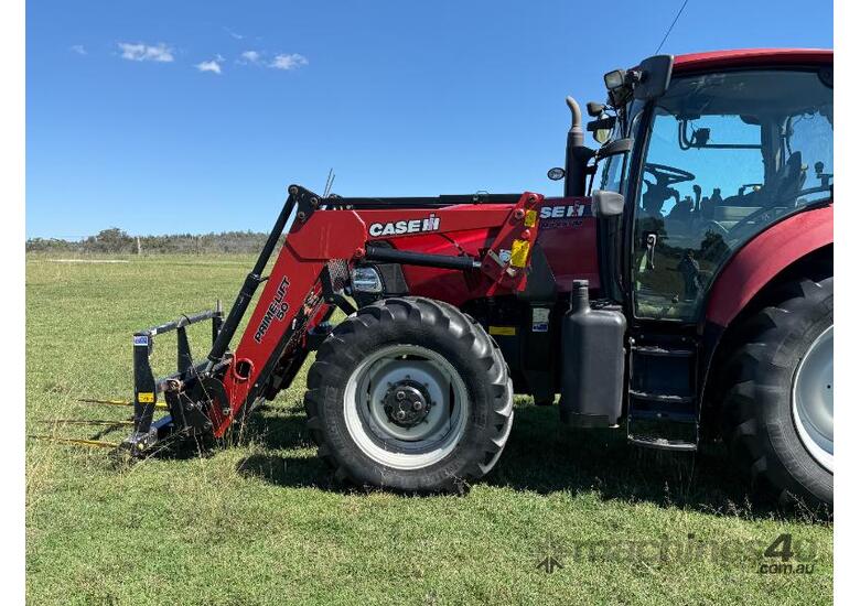 caption CASE IH MAXXUM 140 TRACTOR