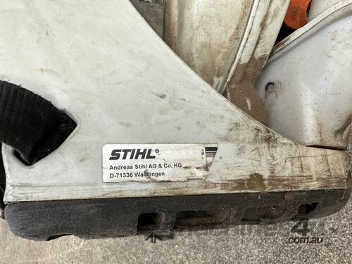 caption Stihl BR700 Petrol Backpack Blower (Council Asset)