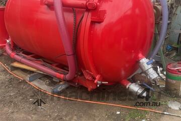 Demountable Tipping Back Door Vacuum Tanks