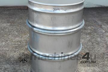 Stainless Steel Seamless Drum