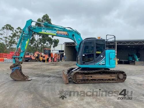 caption 2018 Kobelco SK135SR-5