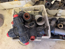  Poly fittings Numerous sizes foot valves,  - picture0' - Click to enlarge