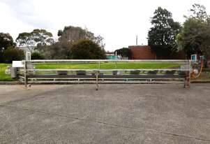 Stainless Steel 3 Tier Sorting Conveyor - 8m Long