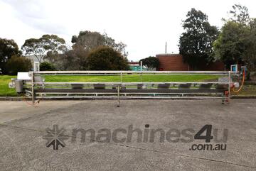 Stainless Steel 3 Tier Sorting Conveyor - 8m Long