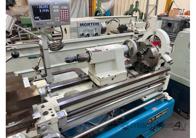 Hafco Metal Master CL-75 560mm x 2000mm centre lathe