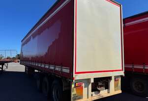 Trailer Curtain Flat Top Freighter 41ft 2003 Lead 2 inch bolt in pin SN1795