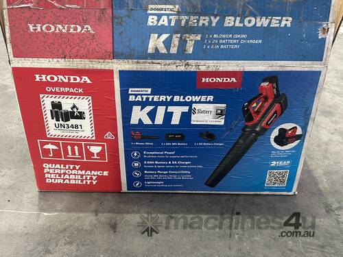 caption Honda Cordless Blower With Battery & Charger