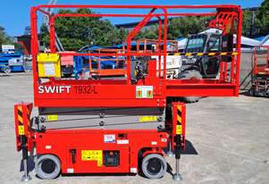 Swift 1932 L 8 Meter Scissorlift , Electric , Outriggers