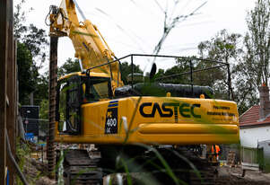 Castec Cast Insitu Trenching Machine