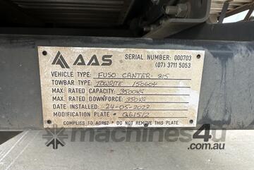 2022 Mitsubishi Fuso Canter 815 4x2 Crew Cab Tray Truck