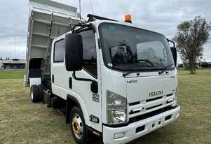 Isuzu NPR300 Crew 4x2 Dualcab PTO Tipper Truck.