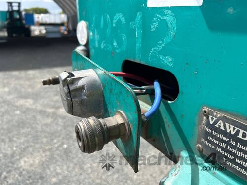 2013 Vawdrey VB S3 Tri Axle Curtainside B Trailer