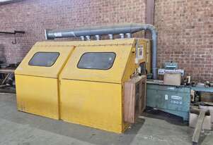 Wadkin GA411 6 Head Moulder w/ Air Bed Table & Sound Booth