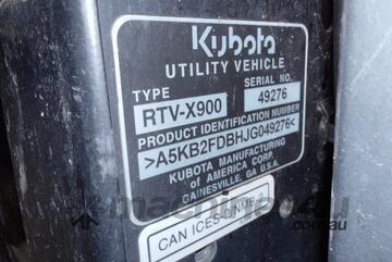 Kubota 2018   RTV X900 Utility