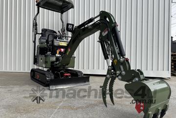 Mini Excavator 1.3 T HAIHONG CTX8012 Pro - 2 SPEED TRACKING